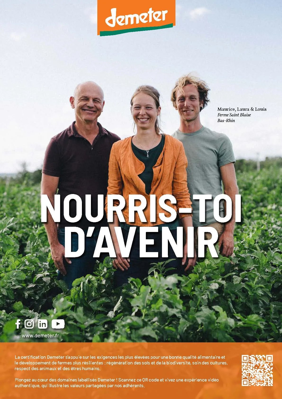 Demeter : 1 siècle de biodynamie