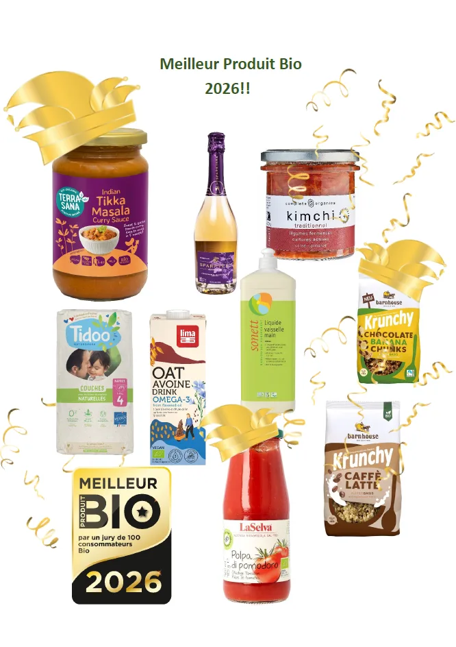 Les meilleurs produits bio 2026 !