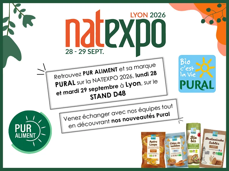 natexpo 2026, Pur Aliment y va avec sa marque Pural