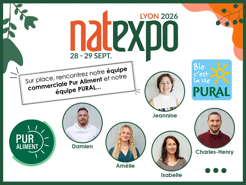 natexpo 2026, Pur Aliment y va avec sa marque Pural